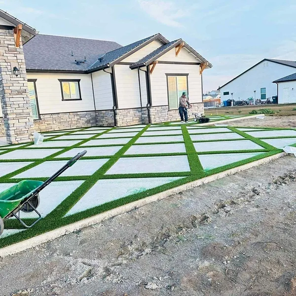 Artificial turf installation project 22 by EQNX Turf