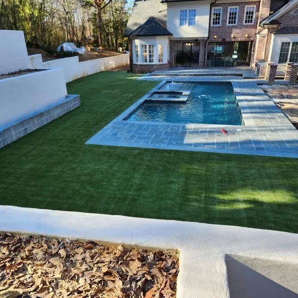 Artificial turf installation project 25 by EQNX Turf