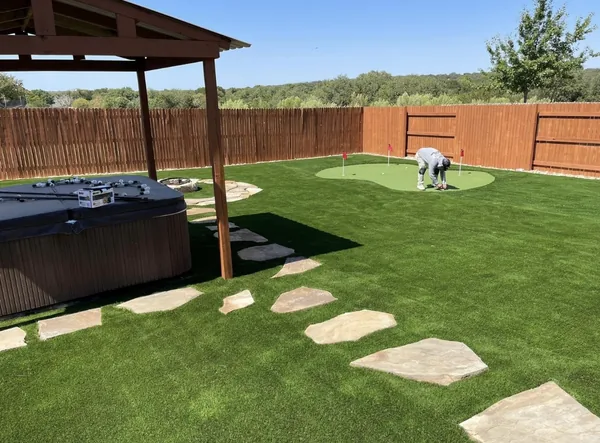 Artificial turf installation project 38 by EQNX Turf